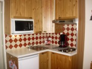 studio neuf 2 alpes (centre) + balcon, pistes 100 m